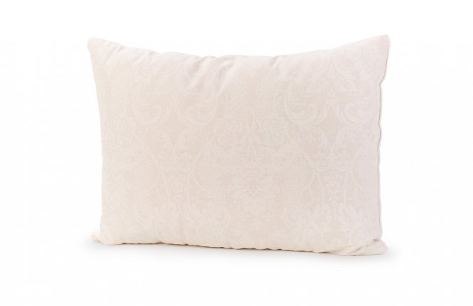 Подушка "Лебяжий пух" средней упругости, в бязи, размер 50*70 см фото |от производителя компании Одеялко