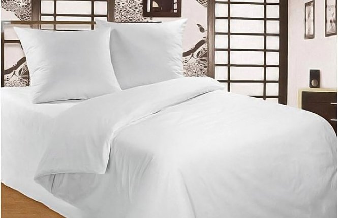 Простыня 150*210 (бязь 146 гр/кв.м.) отбеленная фото |от производителя компании Одеялко