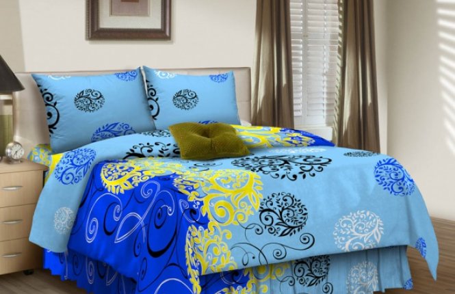 Пододеяльник 147*210 Бязь (146 гр/кв.м.) набивная фото |от производителя компании Одеялко