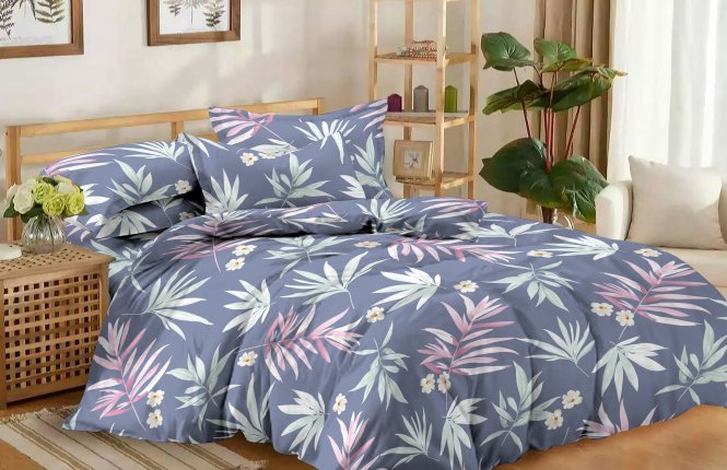 Пододеяльник 147*210 Бязь (125 гр/кв.м.) набивная фото |от производителя компании Одеялко