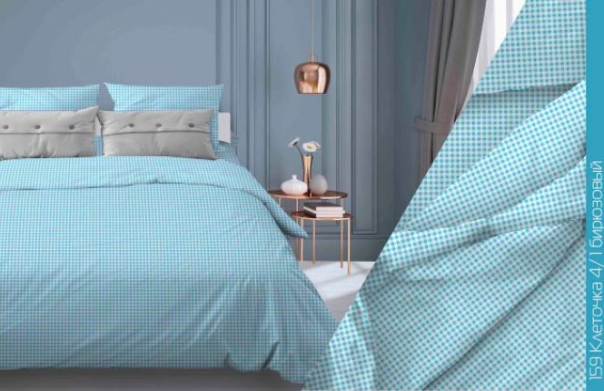 Пододеяльник 147*210 Бязь (125 гр/кв.м.) набивная фото |от производителя компании Одеялко