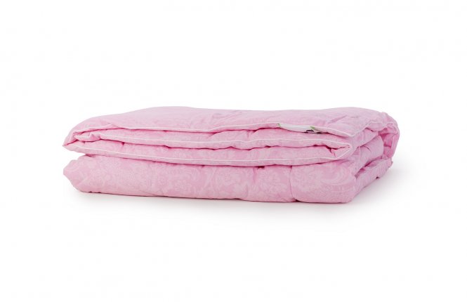Одеяло "Лебяжий пух" в бязи, размер 140*205 см, облегченное 200 гр/кв.м. фото |от производителя компании Одеялко