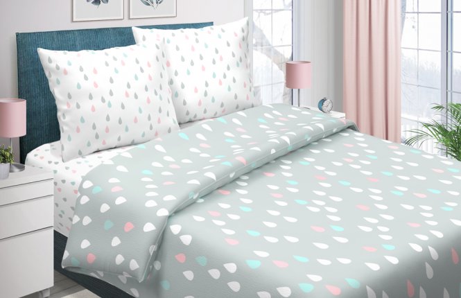 Наволочка 40*60 Поплин (115 гр/кв.м.) фото |от производителя компании Одеялко