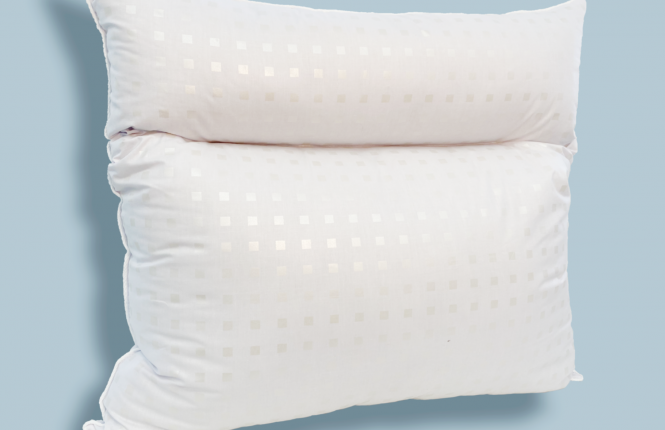 Подушка "Анатомик" средней упругости, тик, размер 70*70 см фото |от производителя компании Одеялко