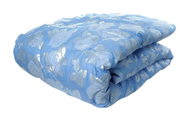 Одеяло "Ярочка" в тике, размер 220*205 см, облегченное 200 гр/кв.м. фото |от производителя компании Одеялко