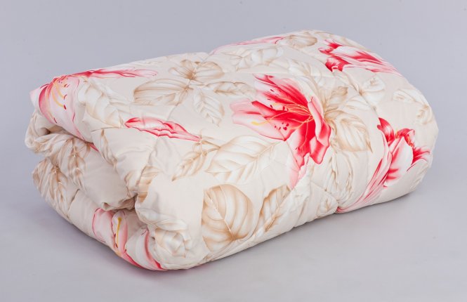 Одеяло "Ярочка" в поплине, размер 220*205 см облегченное 300гр. фото |от производителя компании Одеялко