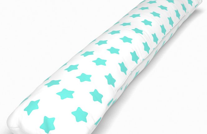 Подушка для беременных "I" высокой упругости, в бязи фото |от производителя компании Одеялко