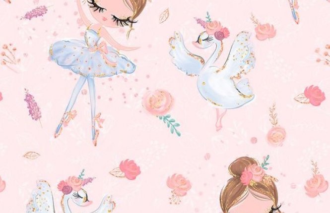 Комплект постельного белья 1,5 спальный Балерина (фланель) фото |от производителя компании Одеялко