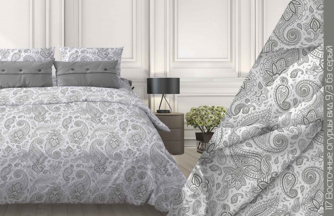 Комплект постельного белья 1,5 спальный Бязь (125 гр/кв.м.,1 наволочка) упаковка пэ фото |от производителя компании Одеялко