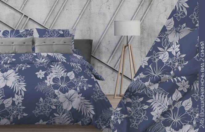 Комплект постельного белья 1,5 спальный Бязь (125 гр/кв.м.,1 наволочка) упаковка пэ фото |от производителя компании Одеялко