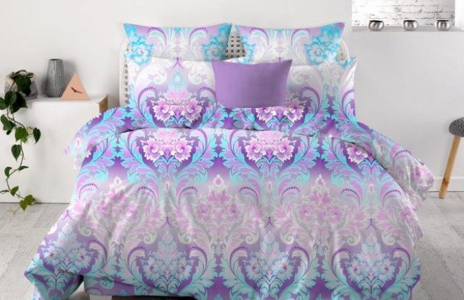 Пододеяльник 180*210 см, Бязь (142 гр/кв.м.) набивная фото |от производителя компании Одеялко