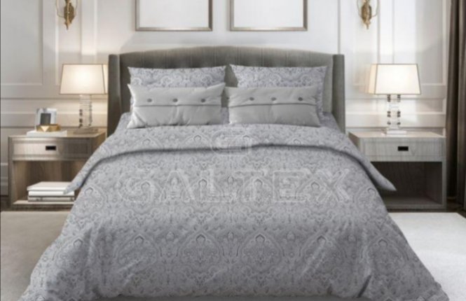 Комплект постельного белья 1,5 спальный Макси Бязь (125 гр/кв.м.) Дамаск (№ 187/8) фото |от производителя компании Одеялко