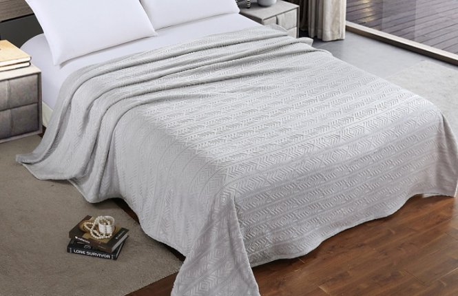 Плед Клео Палермо( пл.300) 180*200 фото |от производителя компании Одеялко