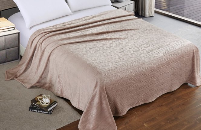 Плед Клео Палермо( пл.300) 180*200 фото |от производителя компании Одеялко