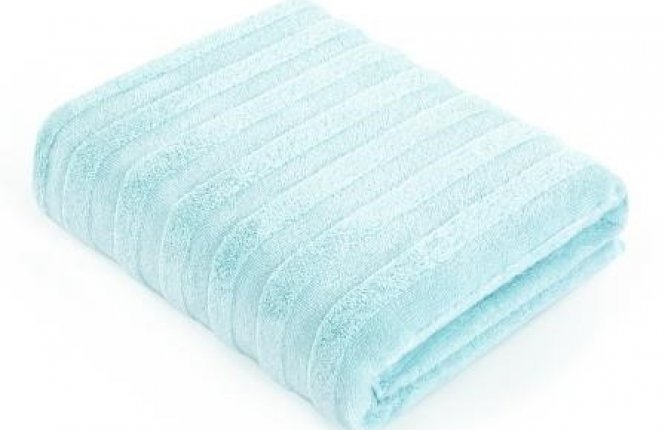 Полотенце Verossa МХ50 70*140 Stripe Нежно голубой (НТ) фото |от производителя компании Одеялко