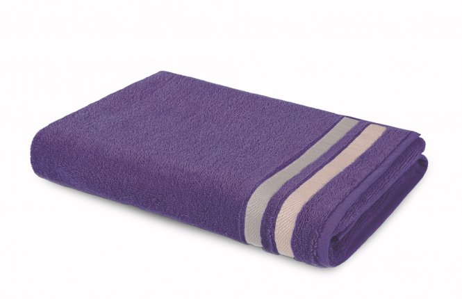 Набор полотенец СТ МХ40 Исландия баклажан (3шт) (НТ) фото |от производителя компании Одеялко