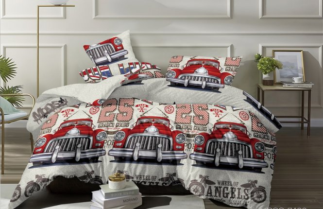 Комплект постельного белья 1,5 спальный Бязь(125 гр/кв.м.) CSS-5130 (1 наволочка 70*70) фото |от производителя компании Одеялко