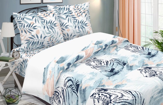 Простыня 150*210 поплин фото |от производителя компании Одеялко