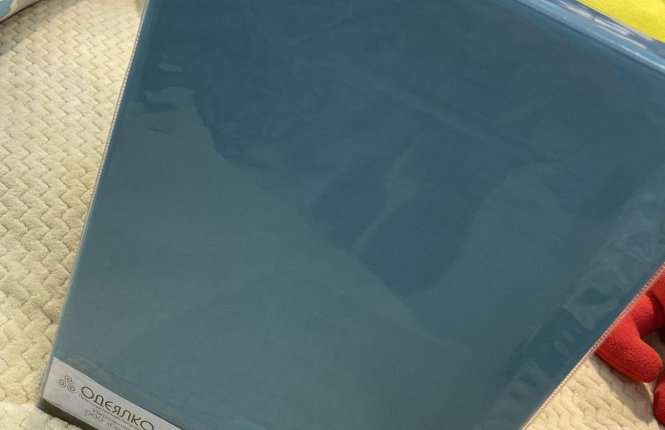 Комплект постельного белья 2,0 Сатин гладкокрашенный (135 гр/кв.м.) Dusty Turquoise (16-5114) фото |от производителя компании Одеялко