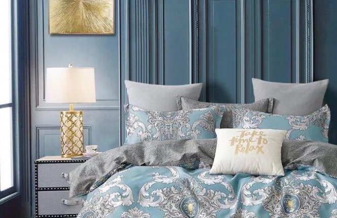 Комплект постельного белья 2,0 Макси Сатин (125 гр/кв.м.) № LSL02 фото |от производителя компании Одеялко