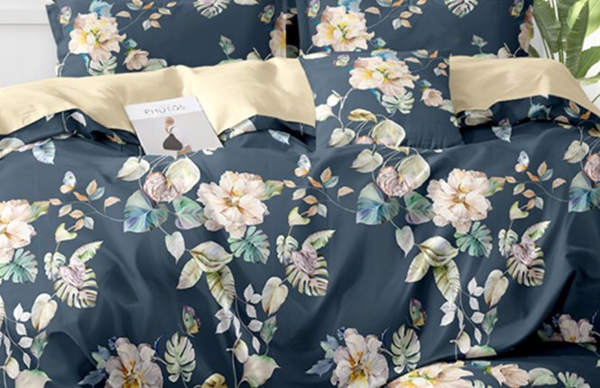 Комплект постельного белья Евро Сатин (125 гр/кв.м.) № 660724 фото |от производителя компании Одеялко