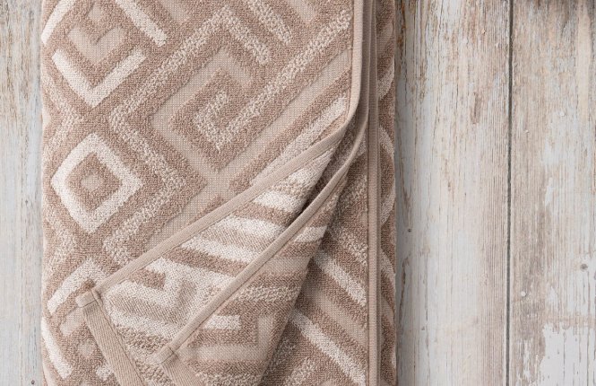 Полотенце СТ МХ42 70/140 Сиена 2 Мокко/светло-бежевый (НТ) фото |от производителя компании Одеялко