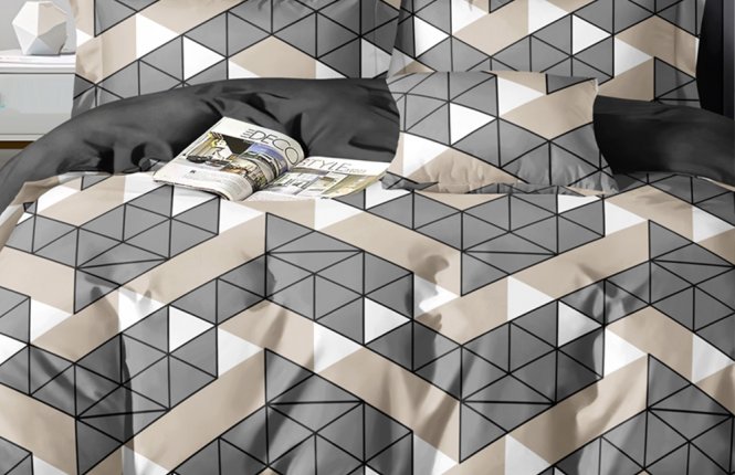 Комплект постельного белья Евро Поплин (120 гр/кв.м.) № 669407/146 фото |от производителя компании Одеялко