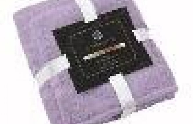 Набор полотенец Home&Style МХ45 FRESCO Дымчато-фиолетовый (2шт) (НТ) фото |от производителя компании Одеялко