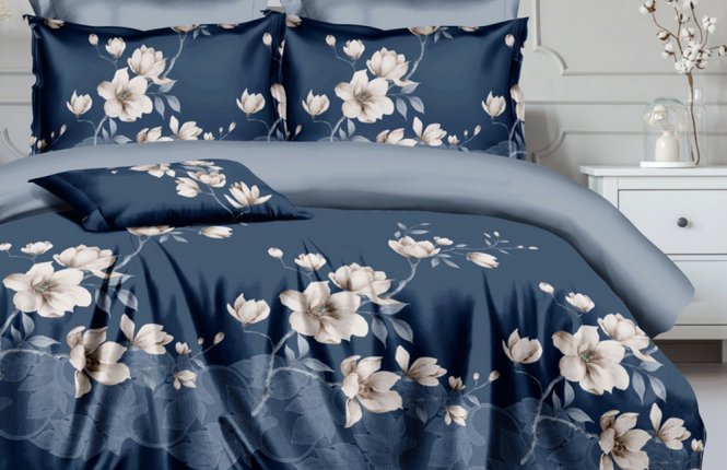 Комплект постельного белья 2,0 Макси Поплин (120 гр / кв.м.) №669407/154 фото |от производителя компании Одеялко