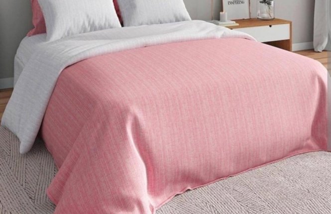 Комплект постельного белья 1,5 спальный Поплин (120 гр/кв.м.) 1 наволочка №649 Пудровая сказка фото |от производителя компании Одеялко