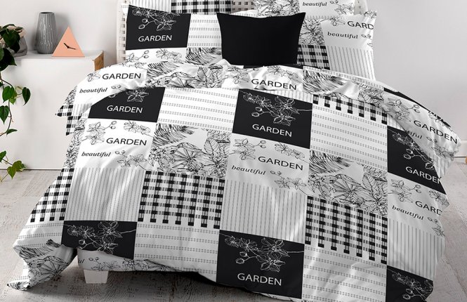 Комплект постельного белья 2,0 Макси Бязь (125 гр/кв.м.) Гарден фото |от производителя компании Одеялко