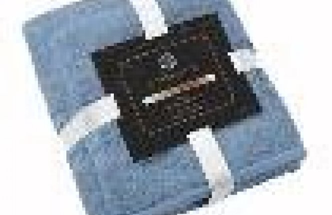 Набор полотенец Home&Style МХ45 FRESCO синий деним (2шт) (НТ) фото |от производителя компании Одеялко