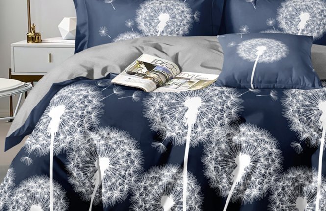 Комплект постельного белья 2,0 Макси Поплин (120 гр / кв.м.) №669407/149 фото |от производителя компании Одеялко