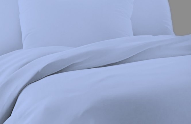 Комплект постельного белья Семейный Сатин (115 гр/кв.м.) Blue Shadow (№ 17-4020) фото |от производителя компании Одеялко