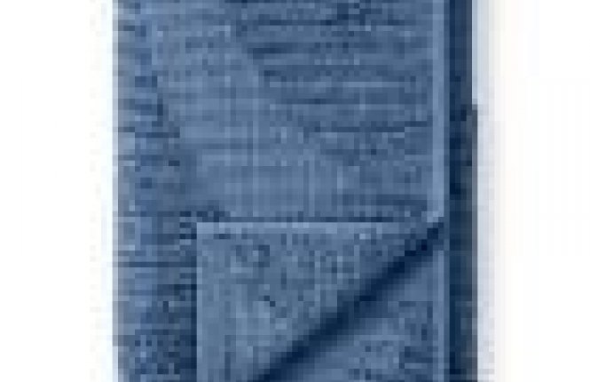 Полотенце Verossa МХ48 50*90 Wave Texture синий деним (НТ) фото |от производителя компании Одеялко