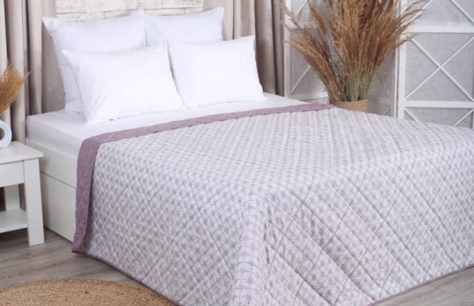 Покрывало двусторонее стеганное Melissa Витраж цв. 200*220 509172 (МЛ) фото |от производителя компании Одеялко