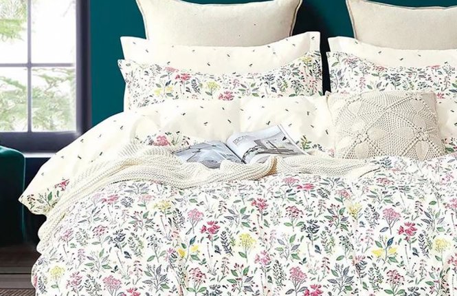 Комплект постельного белья 2,0 Макси Поплин (120 гр / кв.м.) №669407 / 129 фото |от производителя компании Одеялко