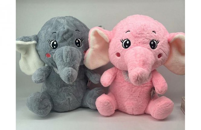 Подушка-игрушка 7-я Слоник+плед 120*160 м/ф иск. мех (ТАЧ) фото |от производителя компании Одеялко