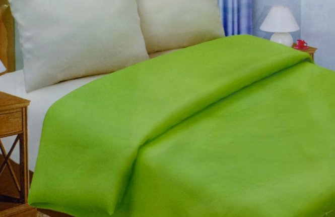 Комплект постельного белья 1,5 спальный Макси Поплин (120 гр/кв.м.) № 810 Лимон-лайм фото |от производителя компании Одеялко