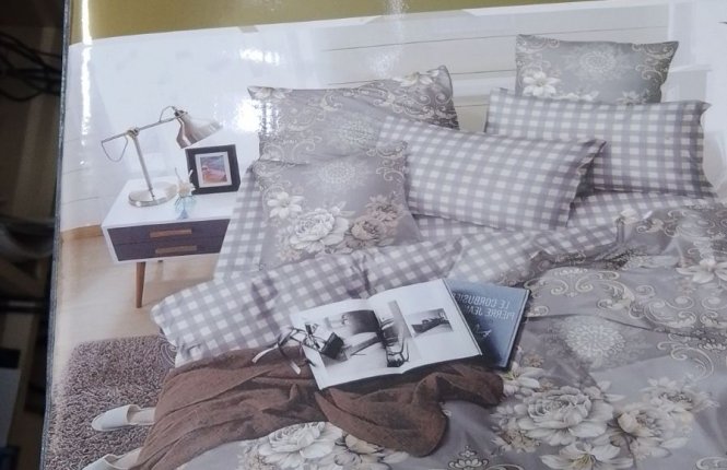 Комплект постельного белья Евро Сатин (125 гр/кв.м., 2 наволочки) VI 22-29-14 фото |от производителя компании Одеялко