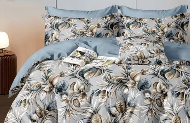 Комплект постельного белья 2,0 Поплин (120 гр/кв.м.) № 669407/137 фото |от производителя компании Одеялко