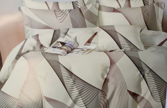 Комплект постельного белья 1,5 спальный Макси Поплин (120 гр/кв.м.) № 10751/2 фото |от производителя компании Одеялко