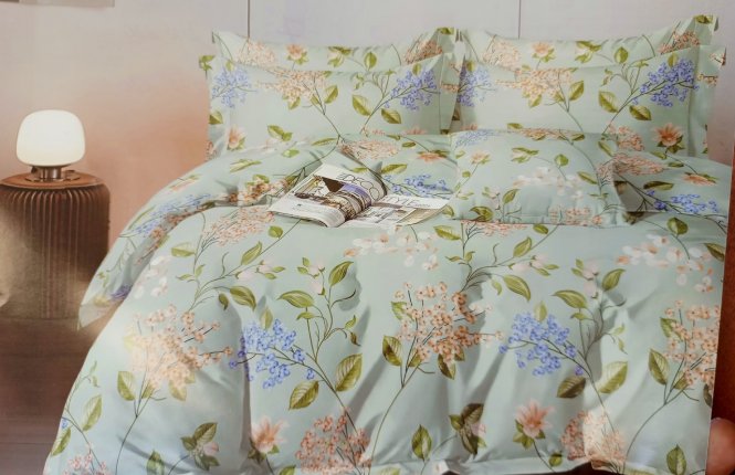 Комплект постельного белья 2,0 Макси Поплин (120 гр/кв.м.) № 2841/02 фото |от производителя компании Одеялко