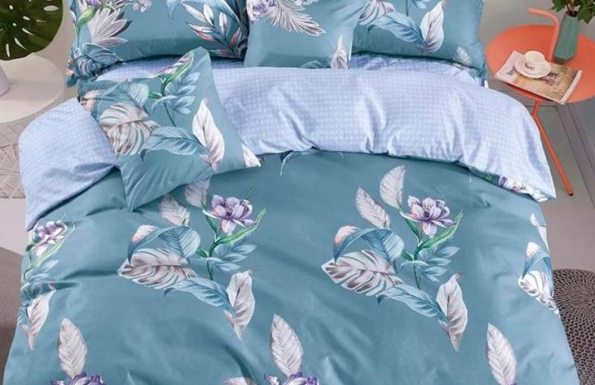 Комплект постельного белья Евро Сатин (125 гр/кв.м.) № 660730 фото |от производителя компании Одеялко