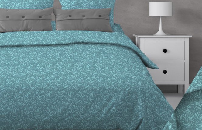 Комплект постельного белья 1,5 спальный Бязь (125 гр/кв.м.) Флер (№318/4/1) фото |от производителя компании Одеялко