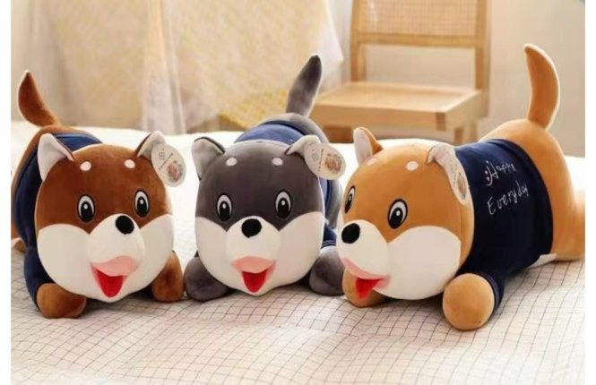 Подушка-игрушка 7-я Хаски +плед (ТАЧ) фото |от производителя компании Одеялко