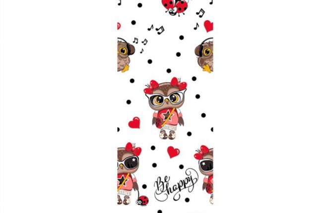 Комплект постельного белья 1,5 спальный Бязь (125 гр/кв.м.) Совушки (№670100) фото |от производителя компании Одеялко