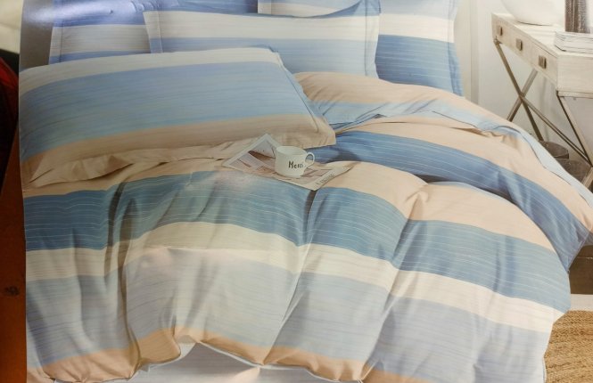 Комплект постельного белья 2 спальный Макси Поплин (120 гр/кв.м.) № 5971/1 фото |от производителя компании Одеялко