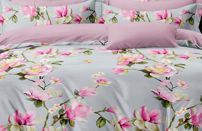 Комплект постельного белья 2,0 Сатин (125 гр/кв.м.2нав.) № 660719 фото |от производителя компании Одеялко