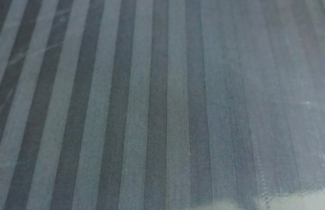 Комплект постельного белья Семейный Сатин Страйп 1*1 см (135 гр/кв.м.) Графит фото |от производителя компании Одеялко